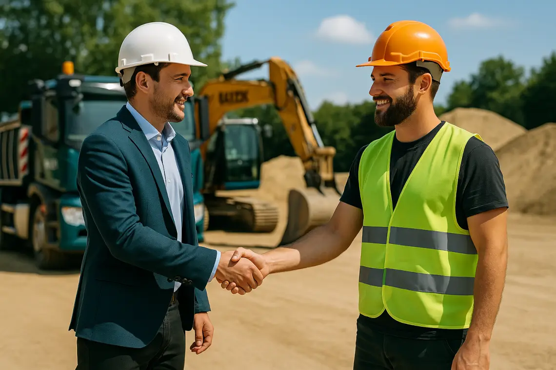 Kontakt zu FB Erdbau aufnehmen